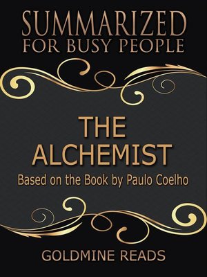 cover image of The Alchemist --Summarized for Busy People